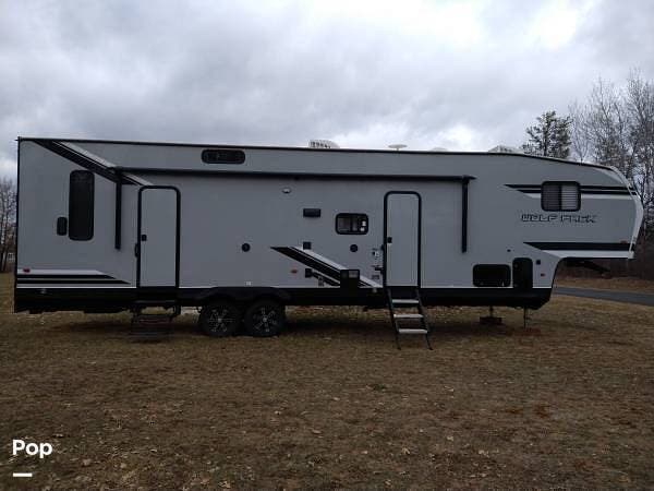 2019 Forest River Wolf Pack 295PACK13 - Used Toy Hauler For Sale by Pop RVs in Hayward, Wisconsin