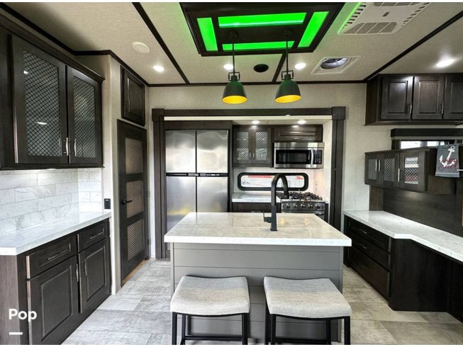 2022 Grand Design Momentum 376THS - Used Toy Hauler For Sale by Pop RVs in Puyallup, Washington