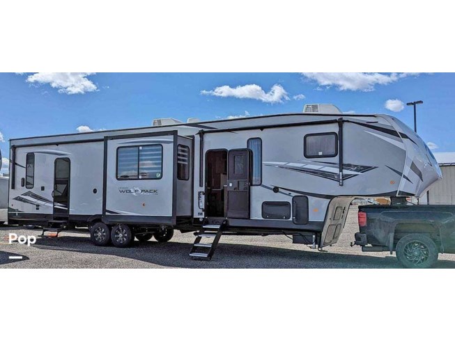 2021 Forest River Wolf Pack 355PACK14 - Used Toy Hauler For Sale by Pop RVs in Great Falls, Montana
