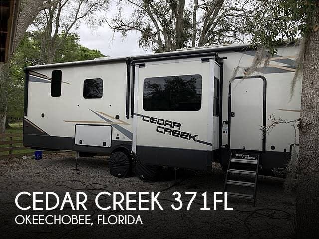 Used 2021 Forest River Cedar Creek 371FL available in Okeechobee, Florida
