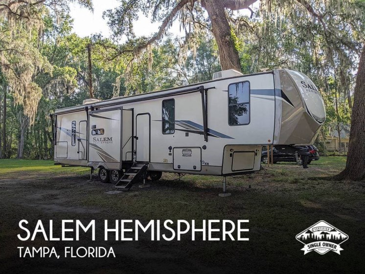 Used 2022 Forest River Salem Hemisphere 353BED available in Tampa, Florida