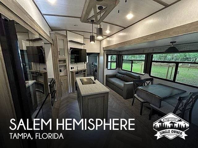 Used 2022 Forest River Salem Hemisphere 353BED available in Tampa, Florida