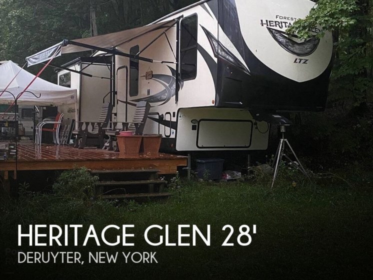 Used 2019 Forest River Heritage Glen LTZ 286RL available in Deruyter, New York