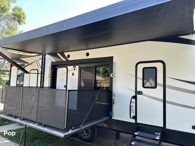 2018 Forest River XLR Nitro  42DS5 - Used Toy Hauler For Sale by Pop RVs in Berthoud, Colorado