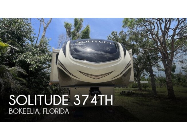 Used 2017 Grand Design Solitude 374TH available in Bokeelia, Florida