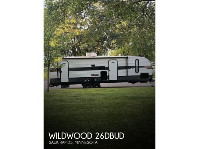 Used 2022 Forest River Wildwood 26DBUD available in Sauk Rapids, Minnesota
