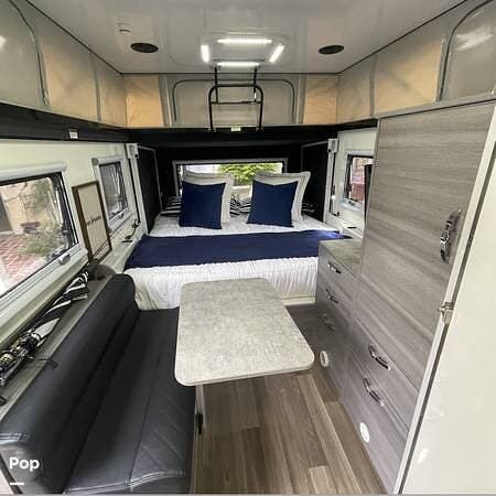2022 Miscellaneous OBI Dweller 13 - Used Travel Trailer For Sale by Pop RVs in Torrance, California features Awning, Leveling Jacks, Slideout, Air Conditioning