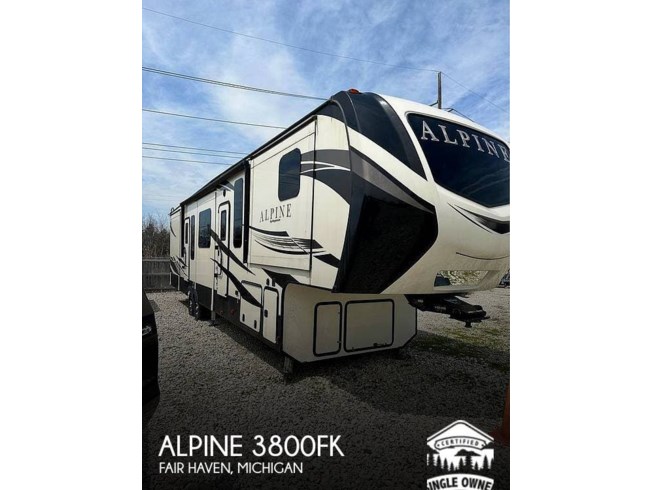 Used 2019 Keystone Alpine 3800FK available in Fair Haven, Michigan