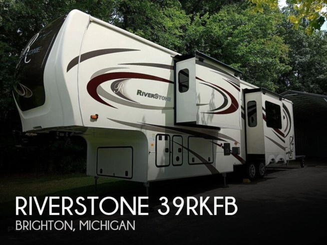 Used 2021 Forest River RiverStone 39RKFB available in Brighton, Michigan