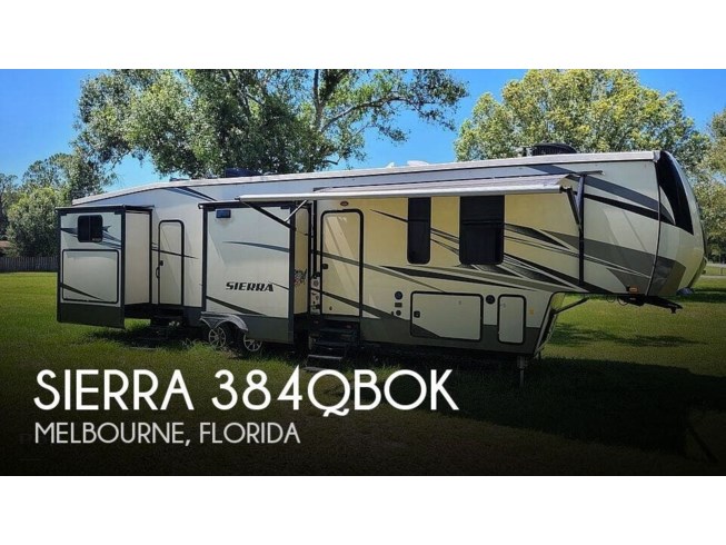 Used 2018 Forest River Sierra 384QBOK available in Melbourne, Florida