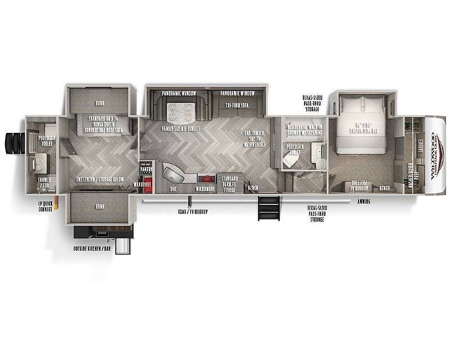 2022 Forest River Heritage Glen 356QB - Used Fifth Wheel For Sale by Pop RVs in Palm Bay, Florida