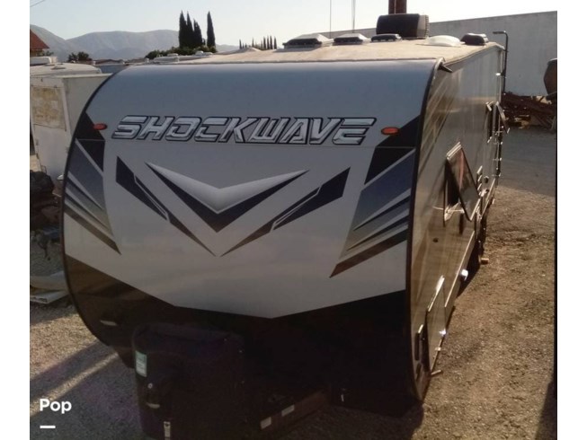 2022 Forest River Shockwave 24RQMX - Used Toy Hauler For Sale by Pop RVs in Ventura, California