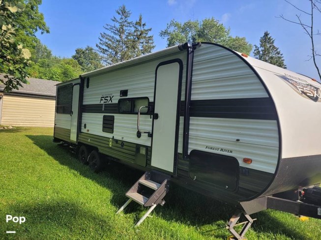 2020 Forest River Wildwood FSX 280RT - Used Toy Hauler For Sale by Pop RVs in Olivet, Michigan