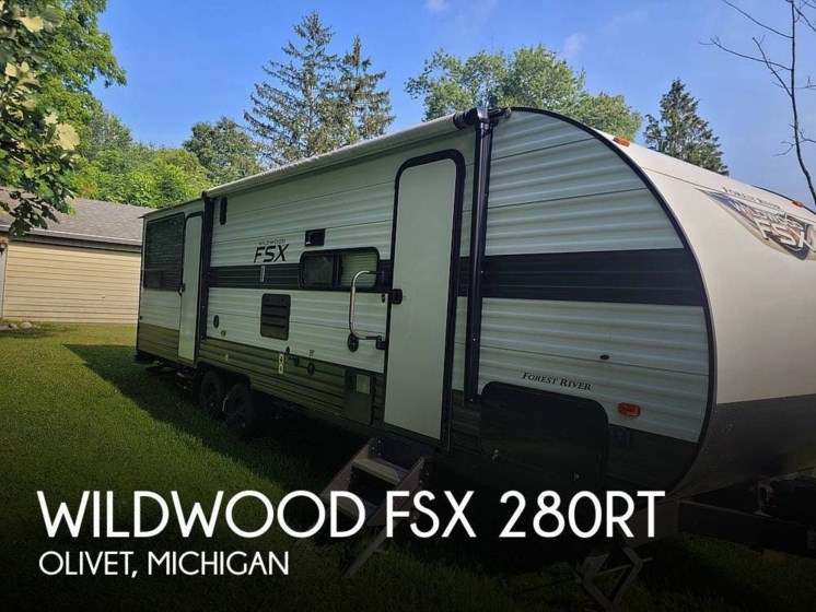 Used 2020 Forest River Wildwood FSX 280RT available in Olivet, Michigan