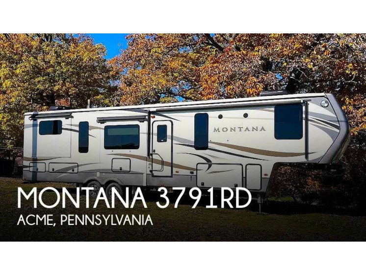 Used 2018 Keystone Montana 3791RD available in Acme, Pennsylvania
