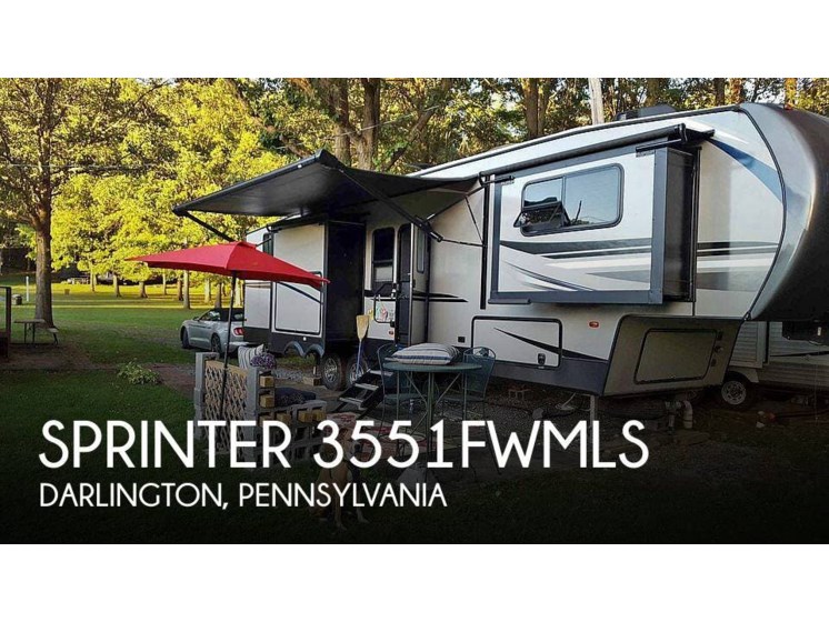 Used 2019 Keystone Sprinter 3551FWMLS available in Darlington, Pennsylvania