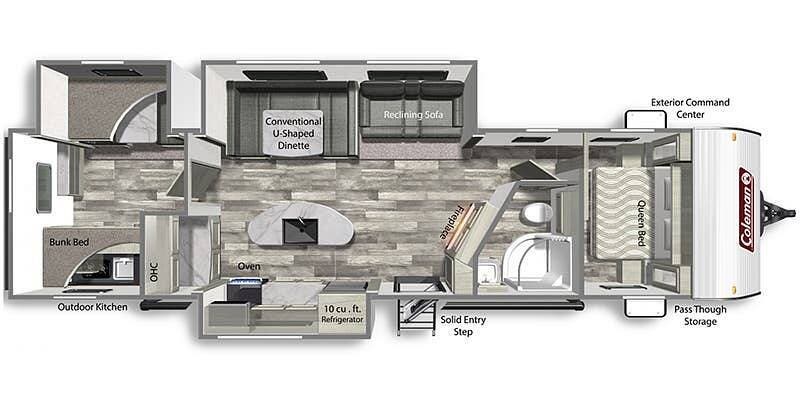 Used 2022 Coleman Lantern 337BH available in Golden Meadow, Louisiana