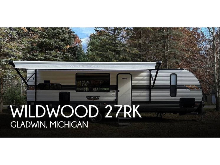 Used 2021 Forest River Wildwood 27RK available in Gladwin, Michigan