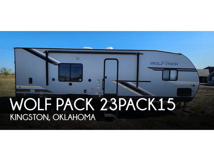 Used 2020 Forest River Wolf Pack 23PACK15 available in Kingston, Oklahoma