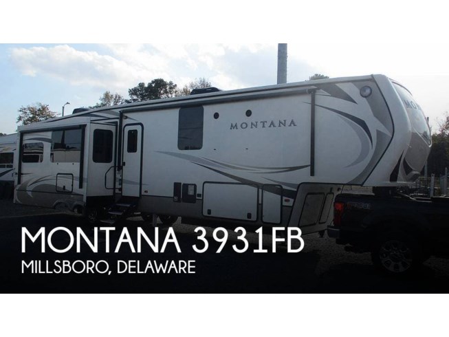 Used 2019 Keystone Montana 3931FB available in Millsboro, Delaware