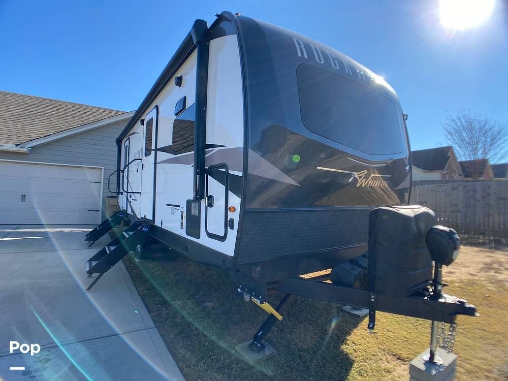2023 Rockwood Ultra-Lite 2608BS - Used Travel Trailer For Sale by Pop RVs in Bethlehem, Georgia features Air Conditioning, Awning, Slideout, Leveling Jacks