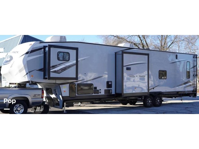2021 Forest River Wolf Pack 355PACK14 - Used Toy Hauler For Sale by Pop RVs in Peshtigo, Wisconsin