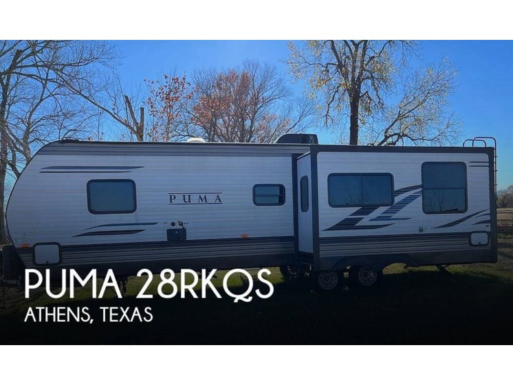 Used 2021 Forest River Puma 28RKQS available in Athens, Texas
