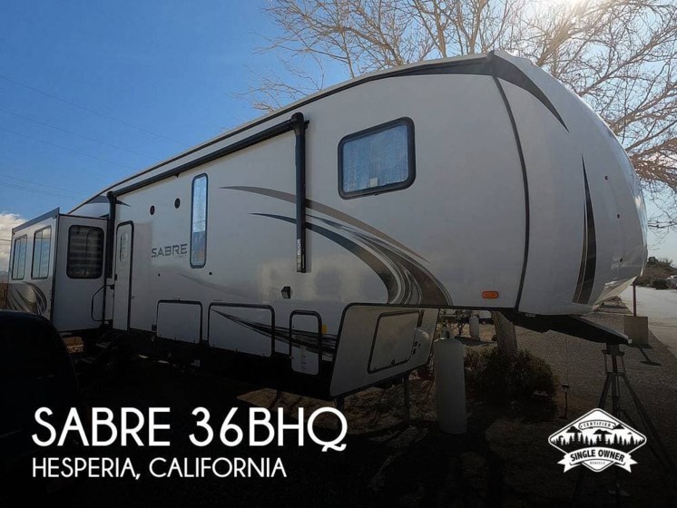 Used 2021 Forest River Sabre 36BHQ available in Hesperia, California