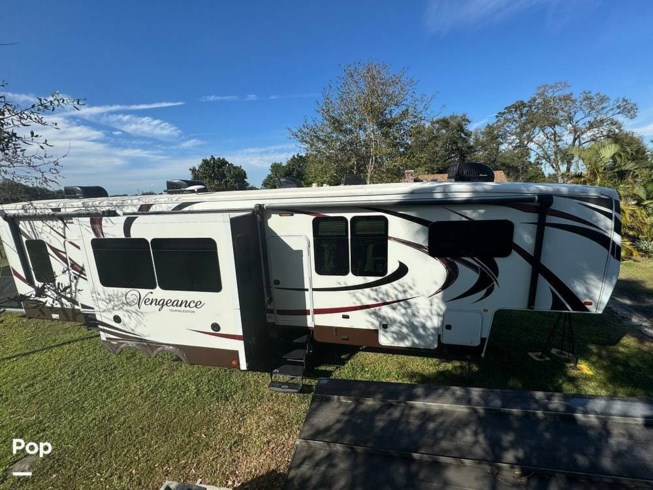 2017 Forest River Vengeance 39R12 Touring Edition - Used Toy Hauler For Sale by Pop RVs in Lakeland, Florida