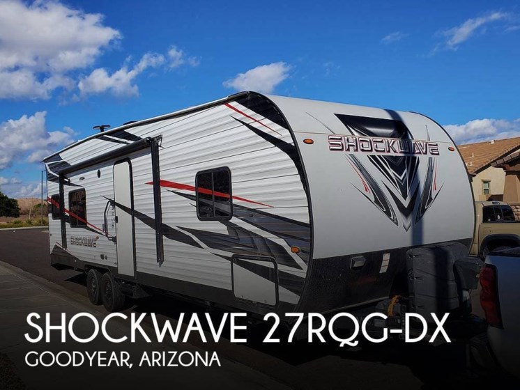 Used 2019 Forest River Shockwave 27RQG-DX available in Goodyear, Arizona