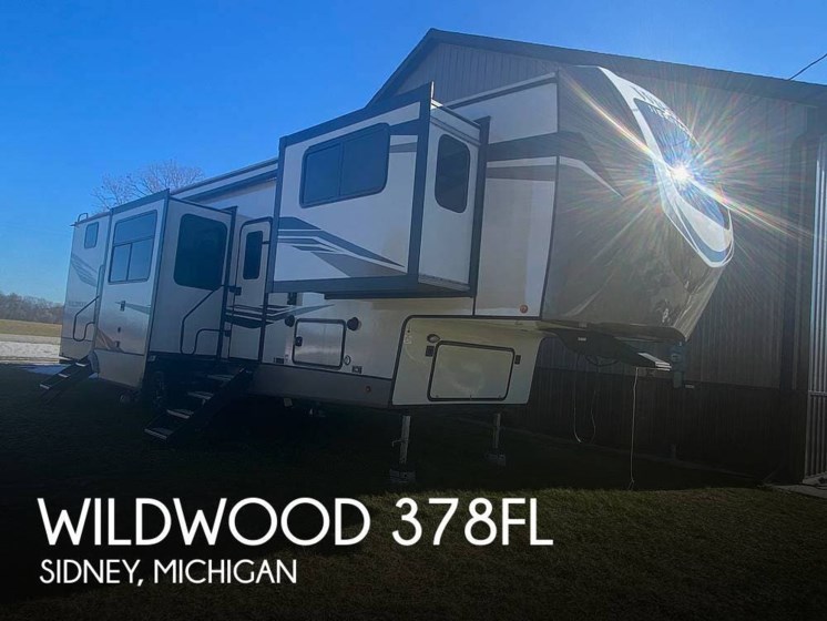 Used 2023 Forest River Wildwood 378FL available in Sidney, Michigan