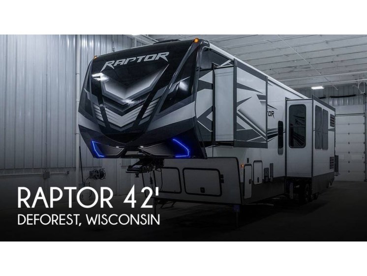 Used 2020 Keystone Raptor 423 Toy Hauler available in Deforest, Wisconsin