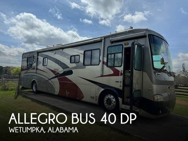 Used 2005 Tiffin Allegro Bus 40 DP available in Wetumpka, Alabama