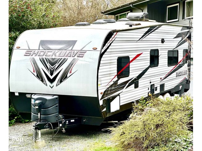2020 Forest River Shockwave 27RQMX - Used Toy Hauler For Sale by Pop RVs in Edgewood, Washington