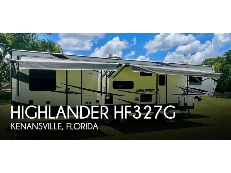 Used 2019 Highland Ridge Highlander HF327G available in Kenansville, Florida
