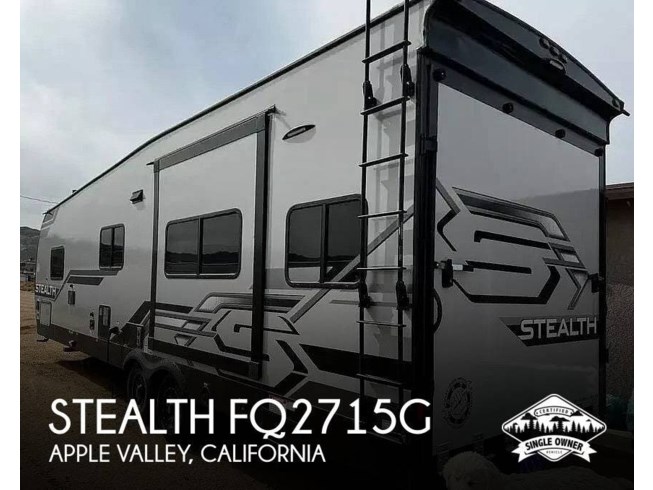 Used 2022 Forest River Stealth FQ2715G available in Apple Valley, California