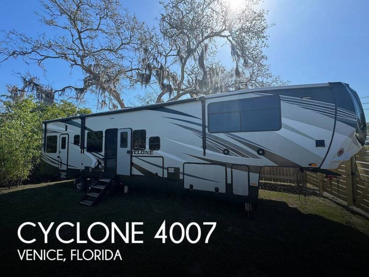 Used 2020 Heartland Cyclone 4007 available in Venice, Florida