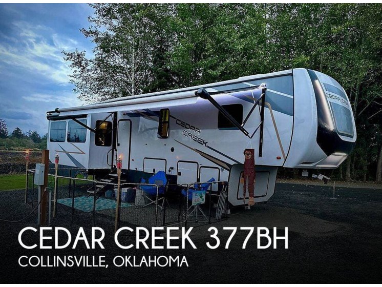Used 2022 Forest River Cedar Creek 377BH available in Collinsville, Oklahoma