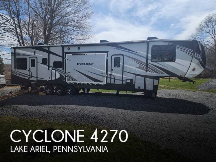 Used 2020 Heartland Cyclone 4270 available in Lake Ariel, Pennsylvania
