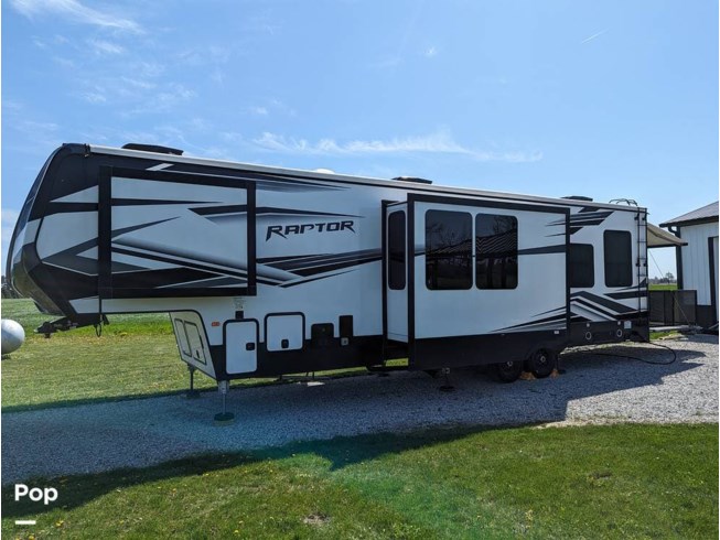2021 Keystone Raptor 351 - Used Toy Hauler For Sale by Pop RVs in Lebanon, Indiana