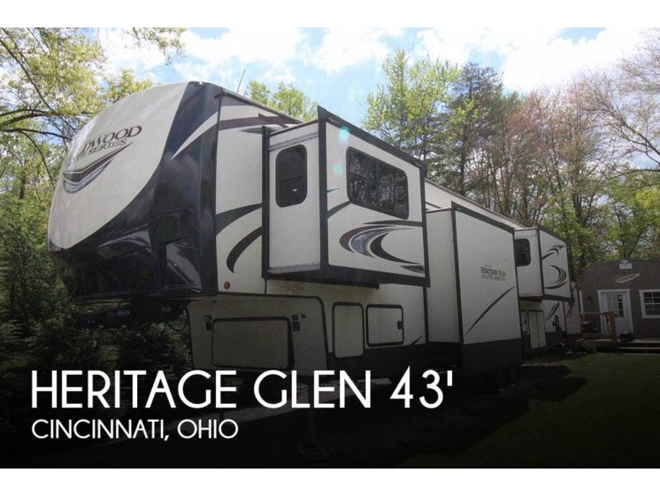 Used 2021 Forest River Heritage Glen Elite 36FL available in Cincinnati, Ohio