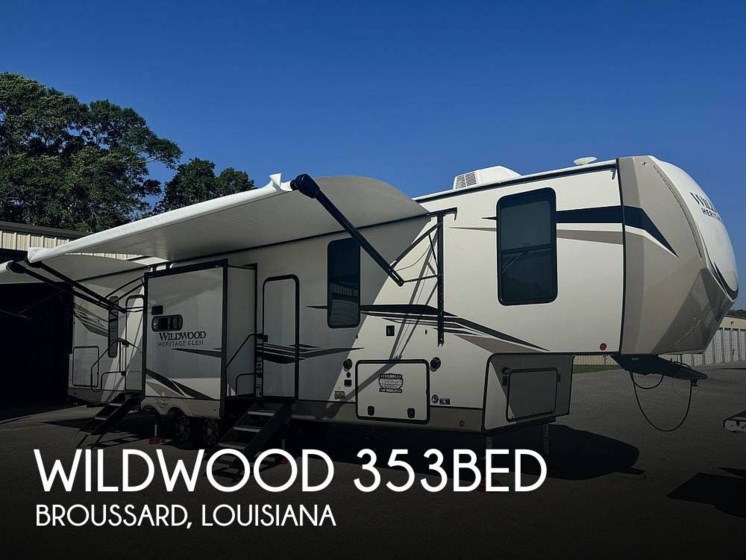 Used 2022 Forest River Wildwood 353BED available in Broussard, Louisiana
