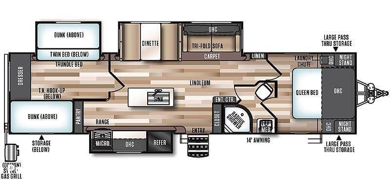 2019 Hemisphere 300BH by Forest River from Pop RVs in Baytown, Texas