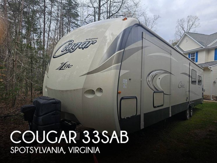 Used 2018 Keystone Cougar 33SAB available in Spotsylvania, Virginia
