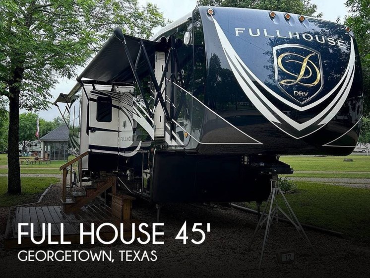 Used 2021 DRV Full House Toy Hauler Series LX455 available in Georgetown, Texas