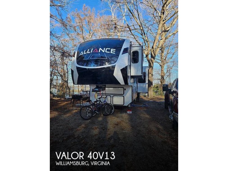 Used 2022 Alliance RV Valor 40V13 available in Williamsburg, Virginia
