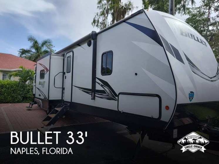 Used 2021 Keystone Bullet Ultra Lite Series 330BHS available in Naples, Florida