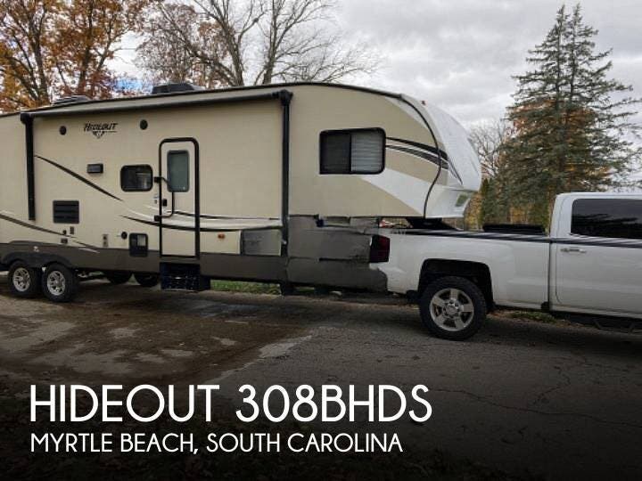 2016 Keystone Hideout 308BHDS RV for Sale in Myrtle Beach, SC 29588 ...