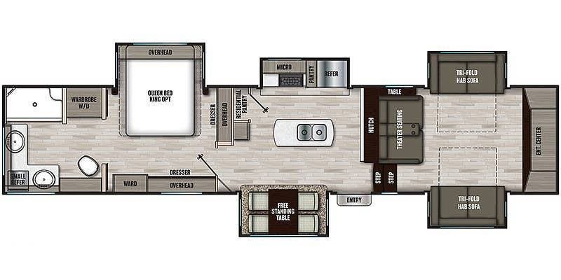 2022 Chaparral 334FL by Forest River from Pop RVs in Earlysville, Virginia