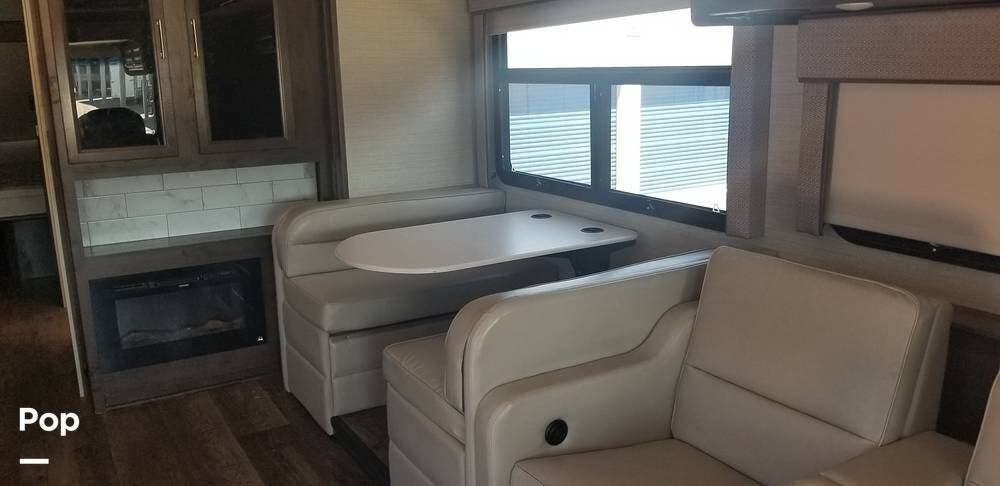 2021 Entegra Coach Vision XL 34G - Used Class A For Sale by Pop RVs in Scottsdale, Arizona features Awning, Generator, Leveling Jacks, Air Conditioning, Slideout